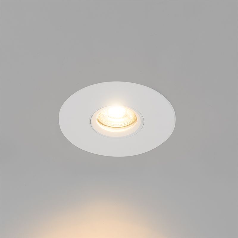 Moderne inbouwspot wit GU10 50mm - Buco