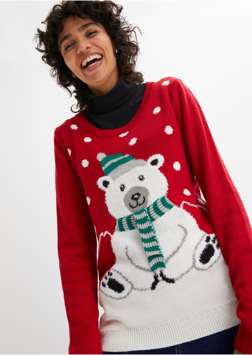 Pull de Noël en maille