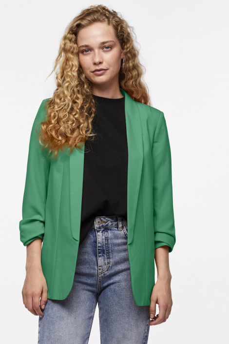 Pieces groene dames blazer