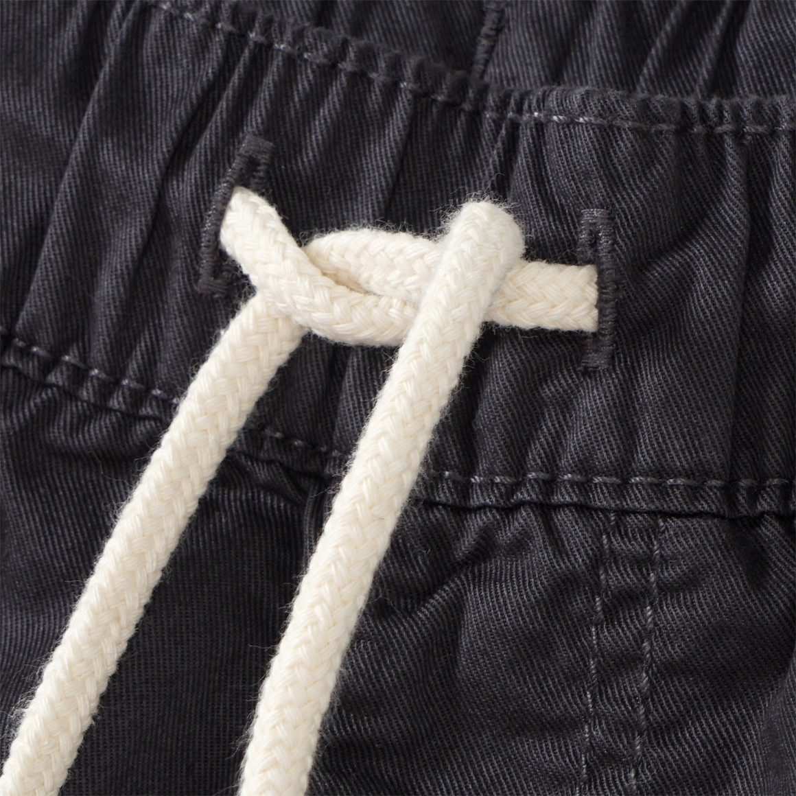 Famy Jungen Shorts mit Tunnelzug dunkelgrau