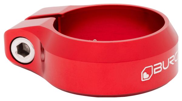 Collier de Selle Burgtec Aluminium Rouge