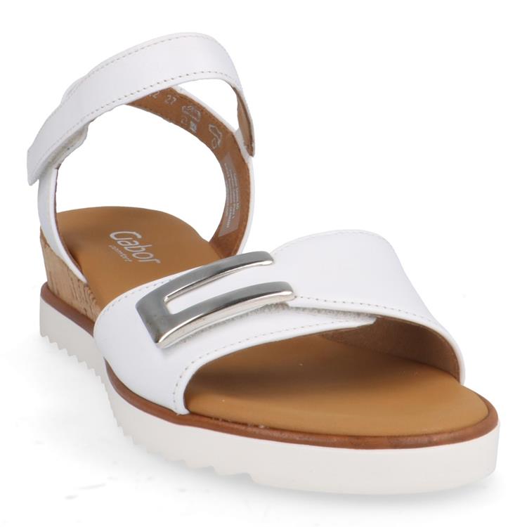Gabor 62.756 weiss (kork/silb)