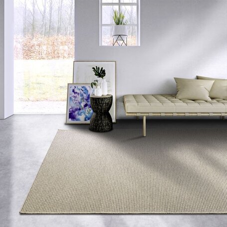 Wollen Vloerkleed Charles - Beige