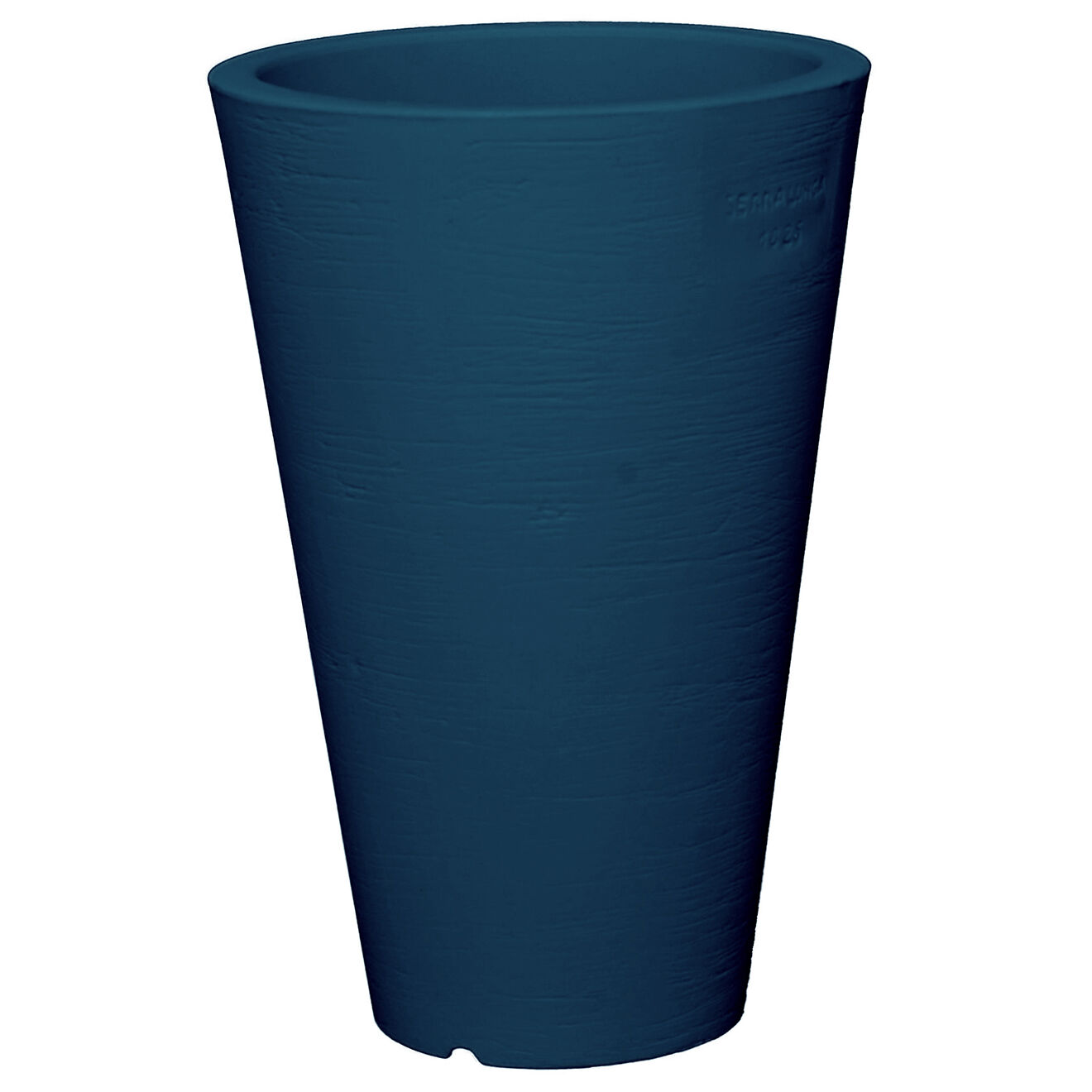 Serralunga Pot sienne lisse design par serralunga vert paon - D.27x40.5 cm