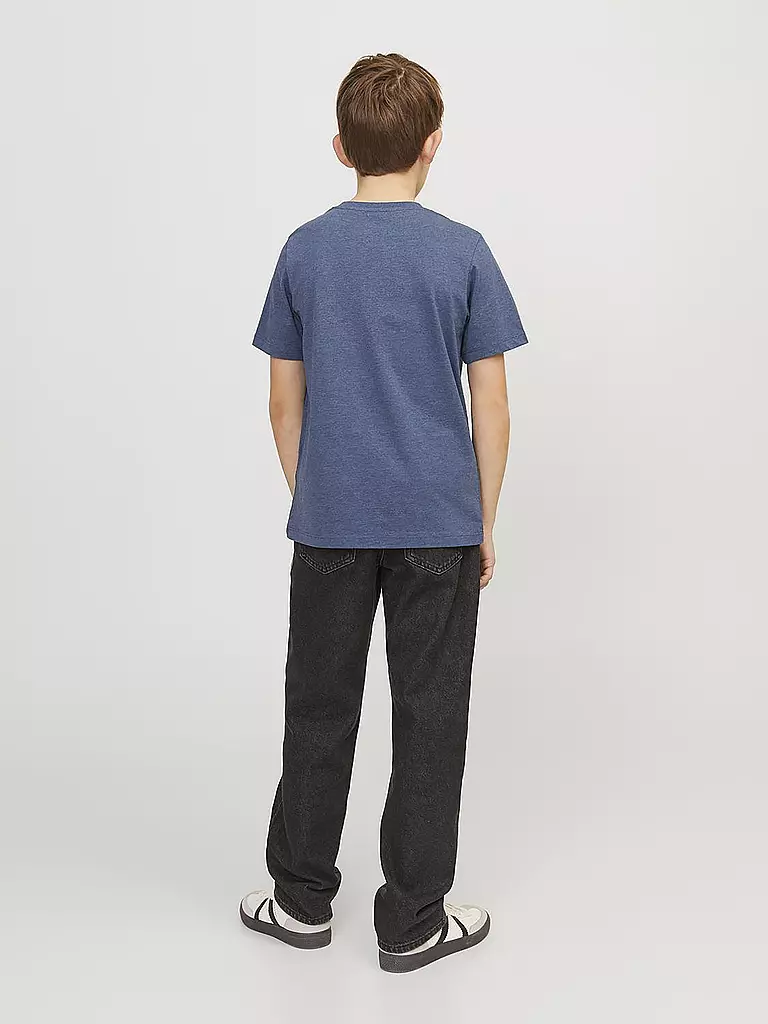 JACK & JONES Jungen T-Shirt JJELOGO blau