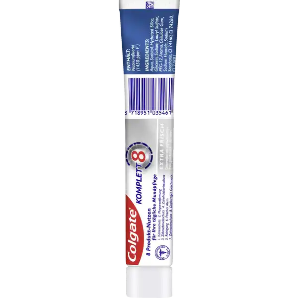 Zahncreme Komplett 8 Extra Frisch
