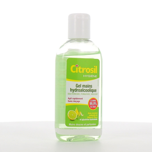 Gel hydroalcoolique mains au citron Citrosil