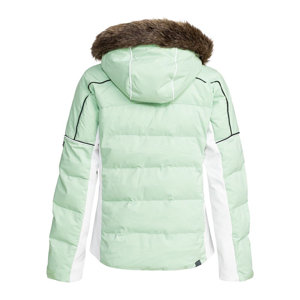 Roxy SNOWBLIZZARD - Doudoune ski Femme cameo green