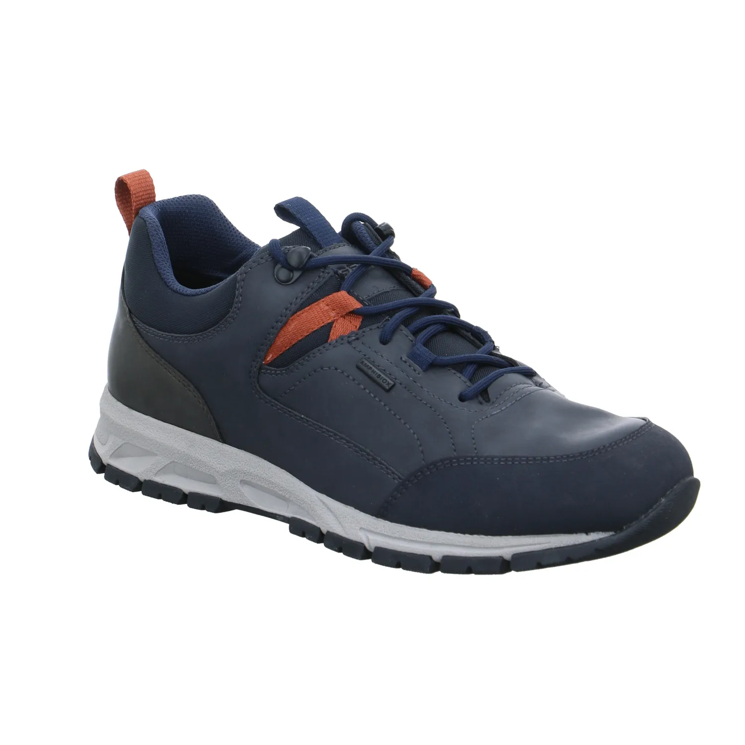 GEOX Halbschuhe Sneaker Blau Leder