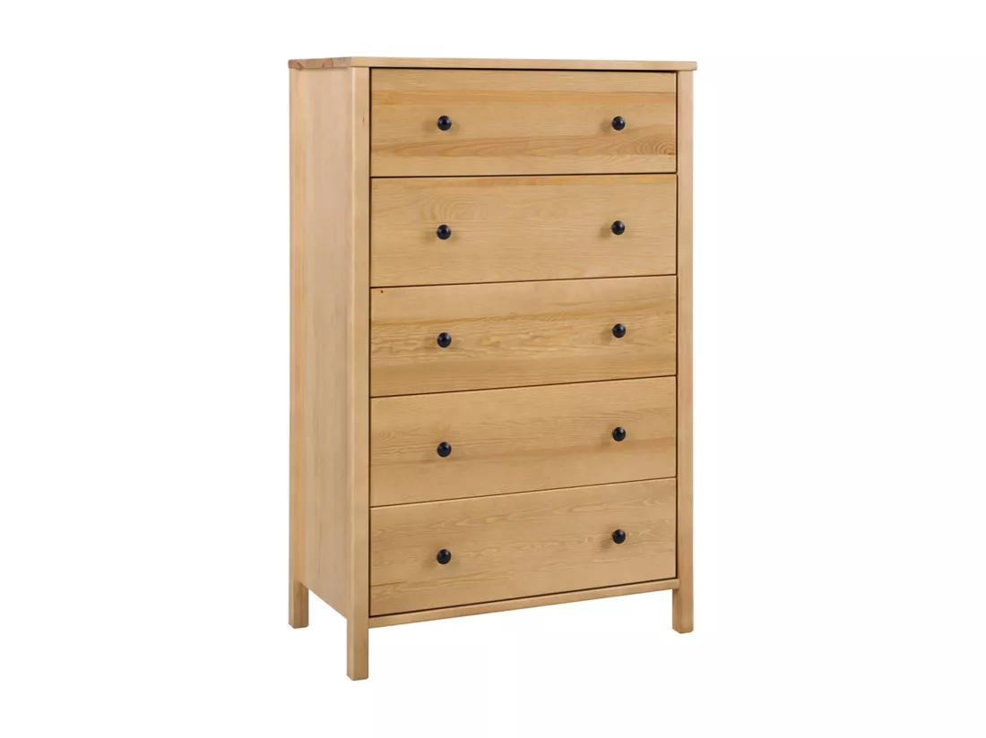 Commode Prestige I en bois, coloris chêne