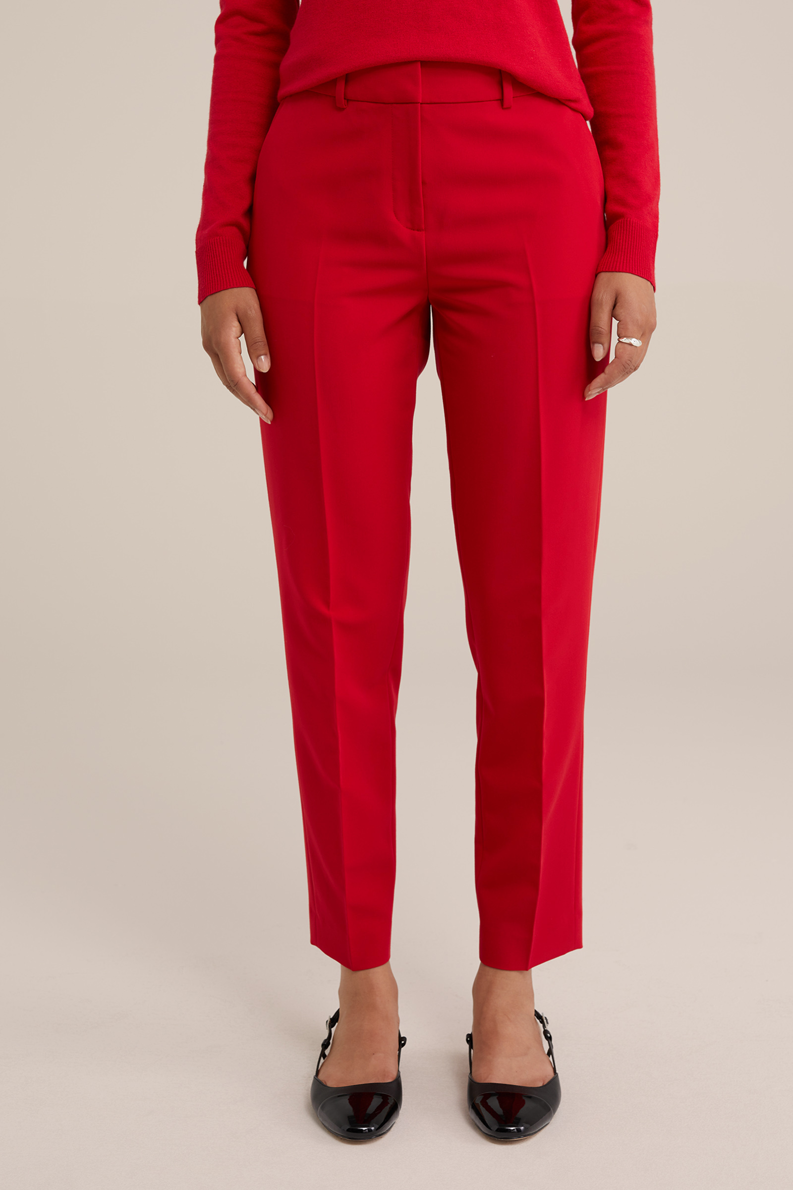 slim fit pantalon WE Fashion Felrood