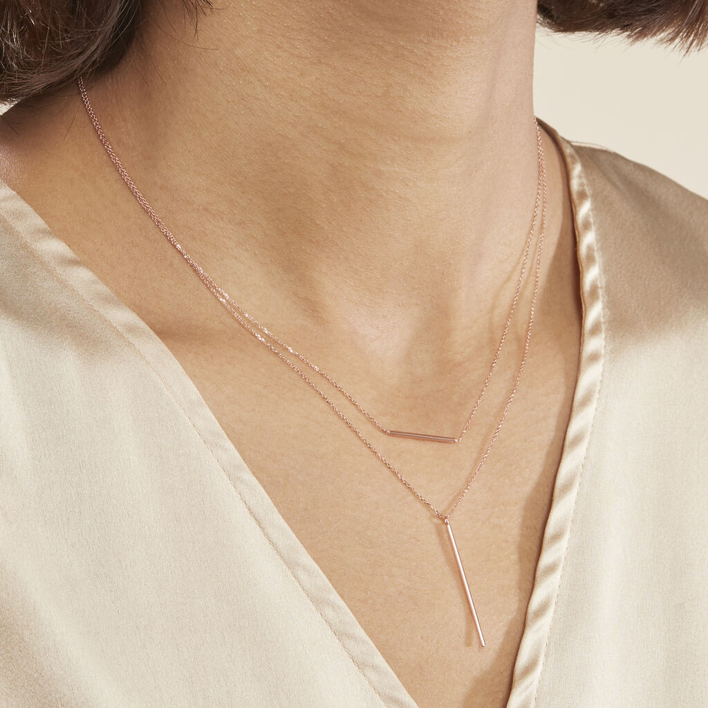 Collier Pink Or Rose