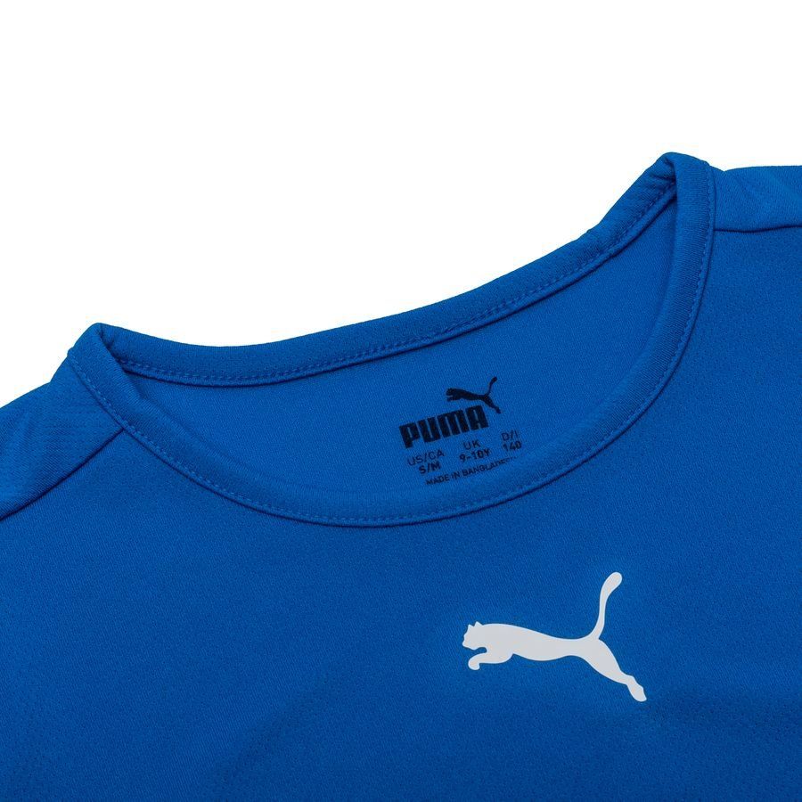 PUMA Maillot teamRISE - Bleu/Noir/Blanc Enfant
