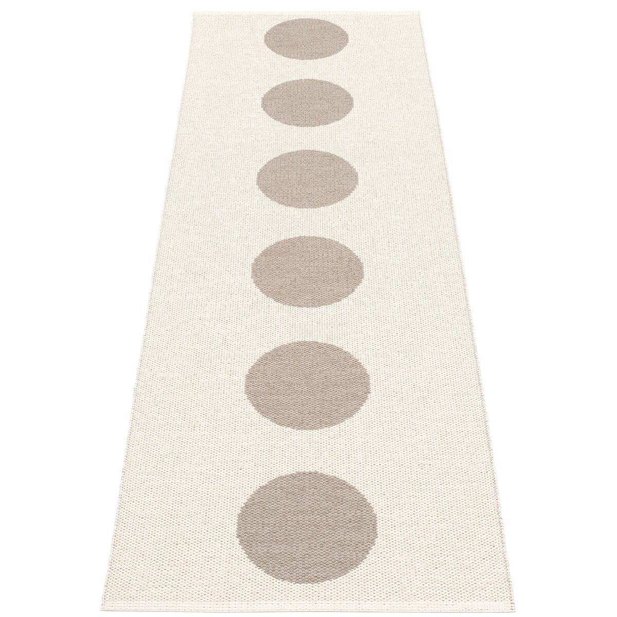 Gulvteppe Vera, 70 x 225 cm, mud/vanilla