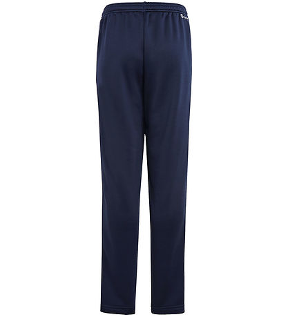 adidas Performance Tr?ningsbukser - U TR-ES 3S - Navy/Hvid