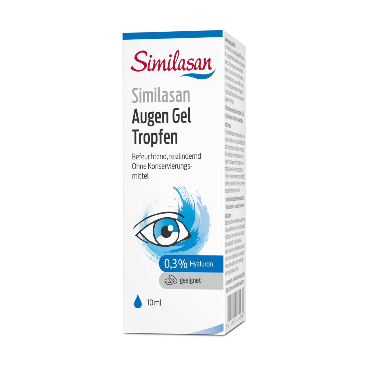 SIMILASAN Augen Gel Tropfen Gtt Opht 0.3 % Hyaluron Fl 10 ml