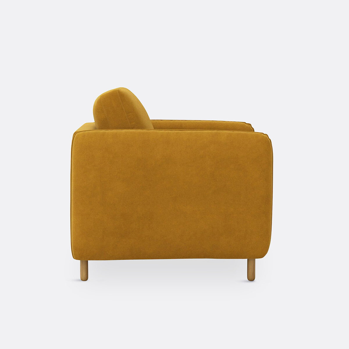INTERIORES REDOUTE<br>Poltrona de veludo, Lomeo