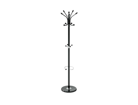 FIVE SIMPLY SMART - Porte manteaux et parapluies avec 12 tiges en métal - noir