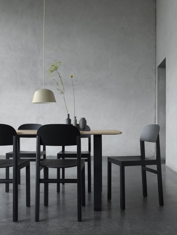 Muuto Ambit hanglamp Ø25 lichtblauw