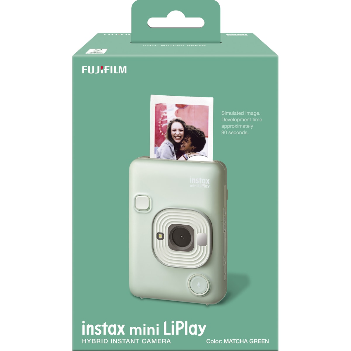 Fujifilm Instax Mini LiPlay instant camera (green)
