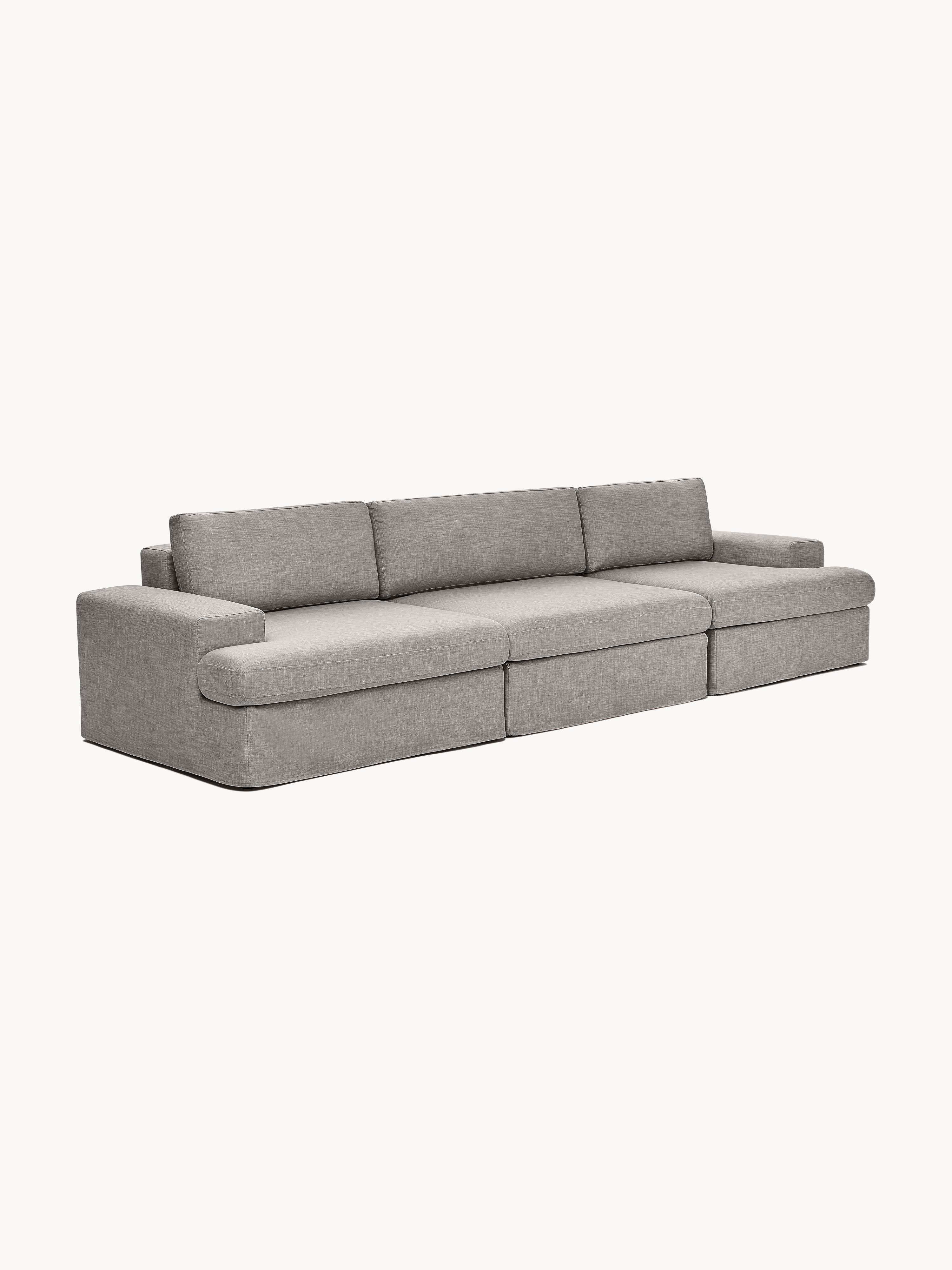 Modulaire bank Russell (4-zits) met afneembare hoezen
