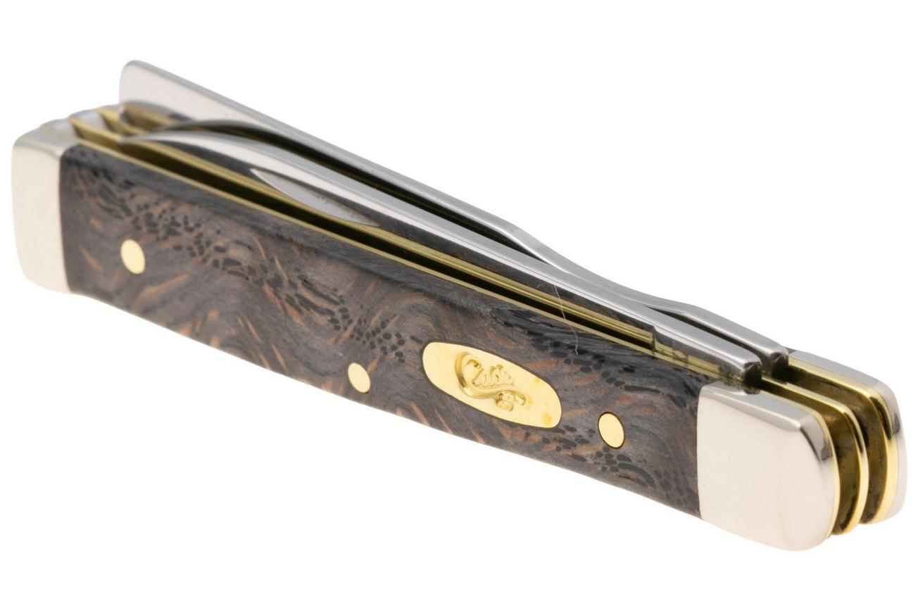 Case Baby Doc Black Curly Oak Wood, 14007, 7282SP SS zakmes