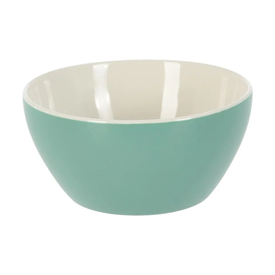 Excellent Houseware kommen/schaaltjes - D14 x H6.5 cm - groen