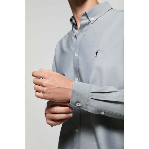 Polo Club - RIGBY GO SHIRT REG OXFORD Azul