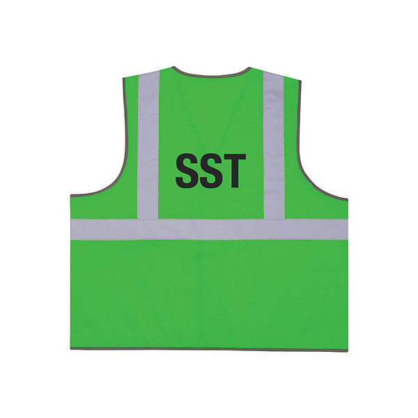 Gilet de signalisation SST vert XL