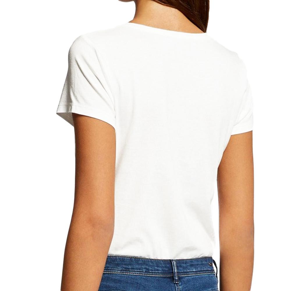 Morgan T-shirt Blanc Femme Morgan Datti