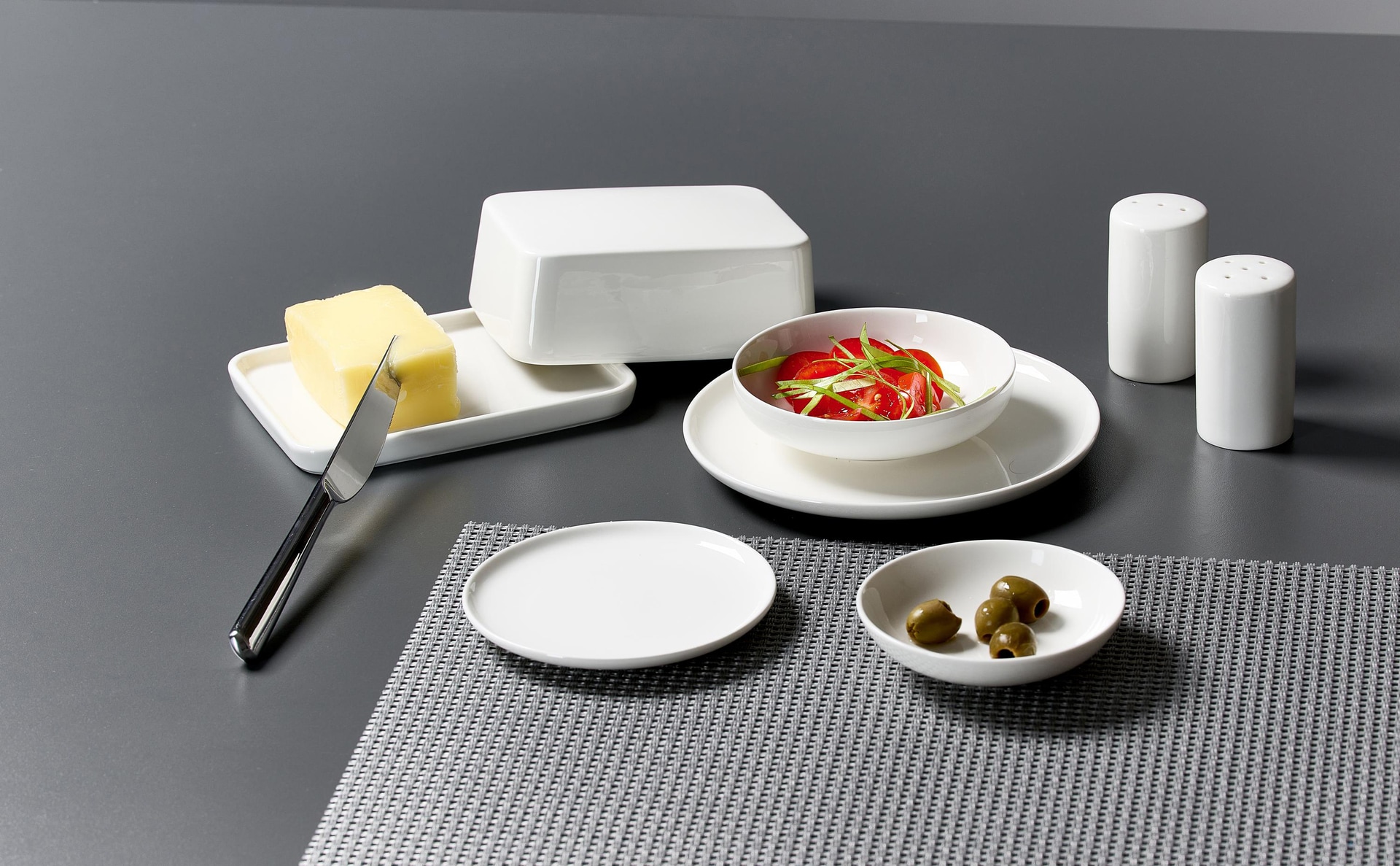 Ritzenhoff & Breker Brotteller SKAGEN Porzellan weiß