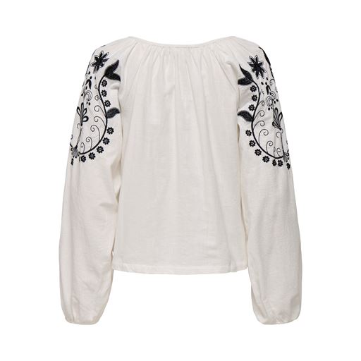 JDY Bianca Bluse, Cloud Dancer, XL