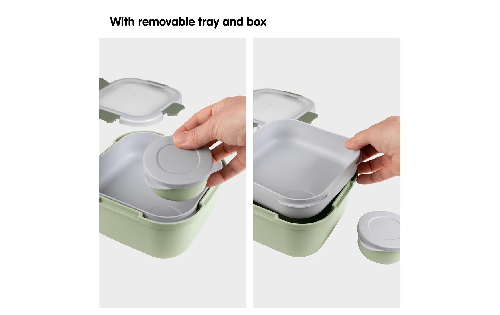 Lunchbox GrünLunchbox-Set