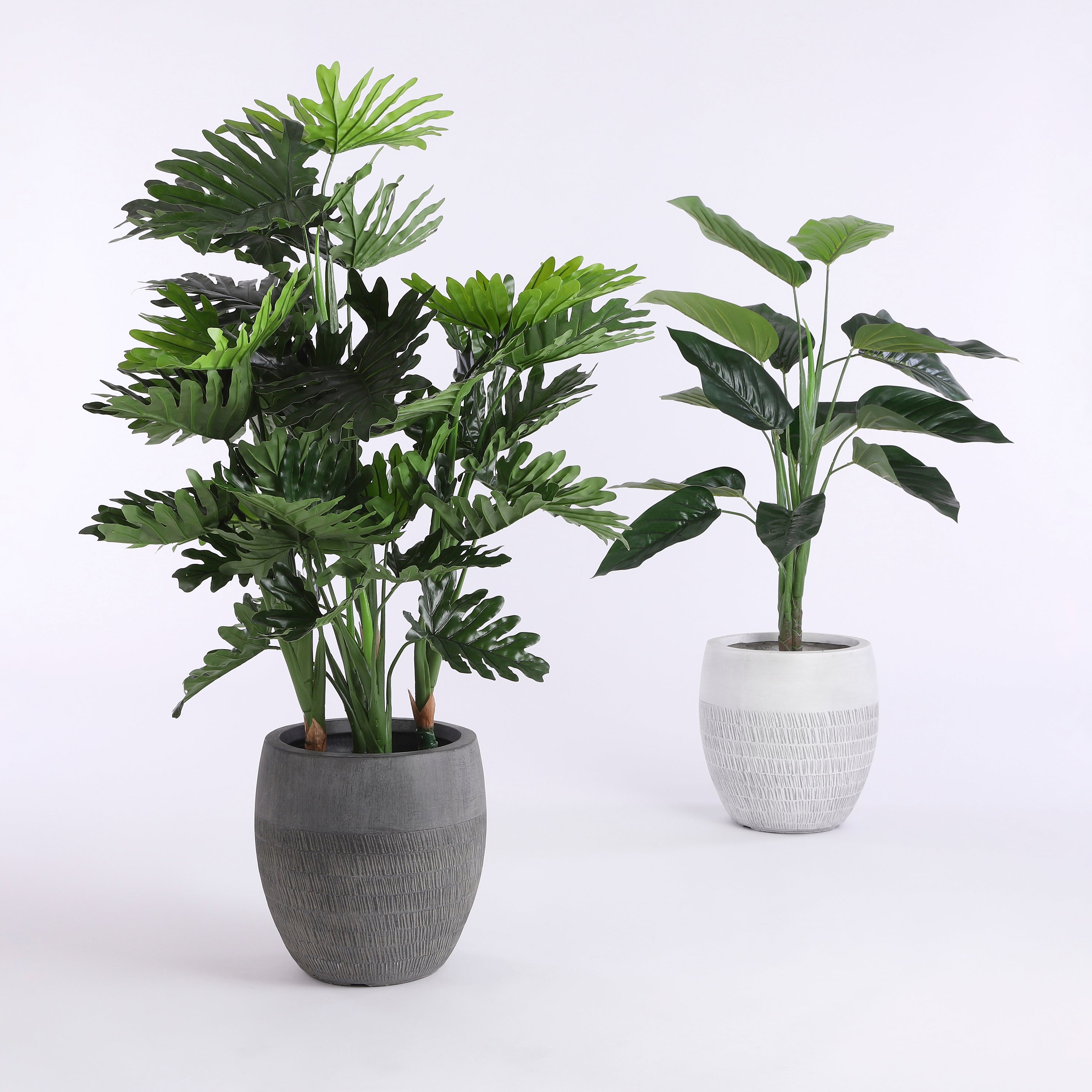 Mica Decorations Philodendron in plastic pot groen - h120xd80cm