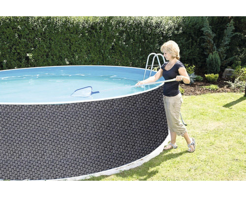 Marimex Orlando bovengronds stalen wandzwembad Ø 366x122 cm zonder accessoires, rotan