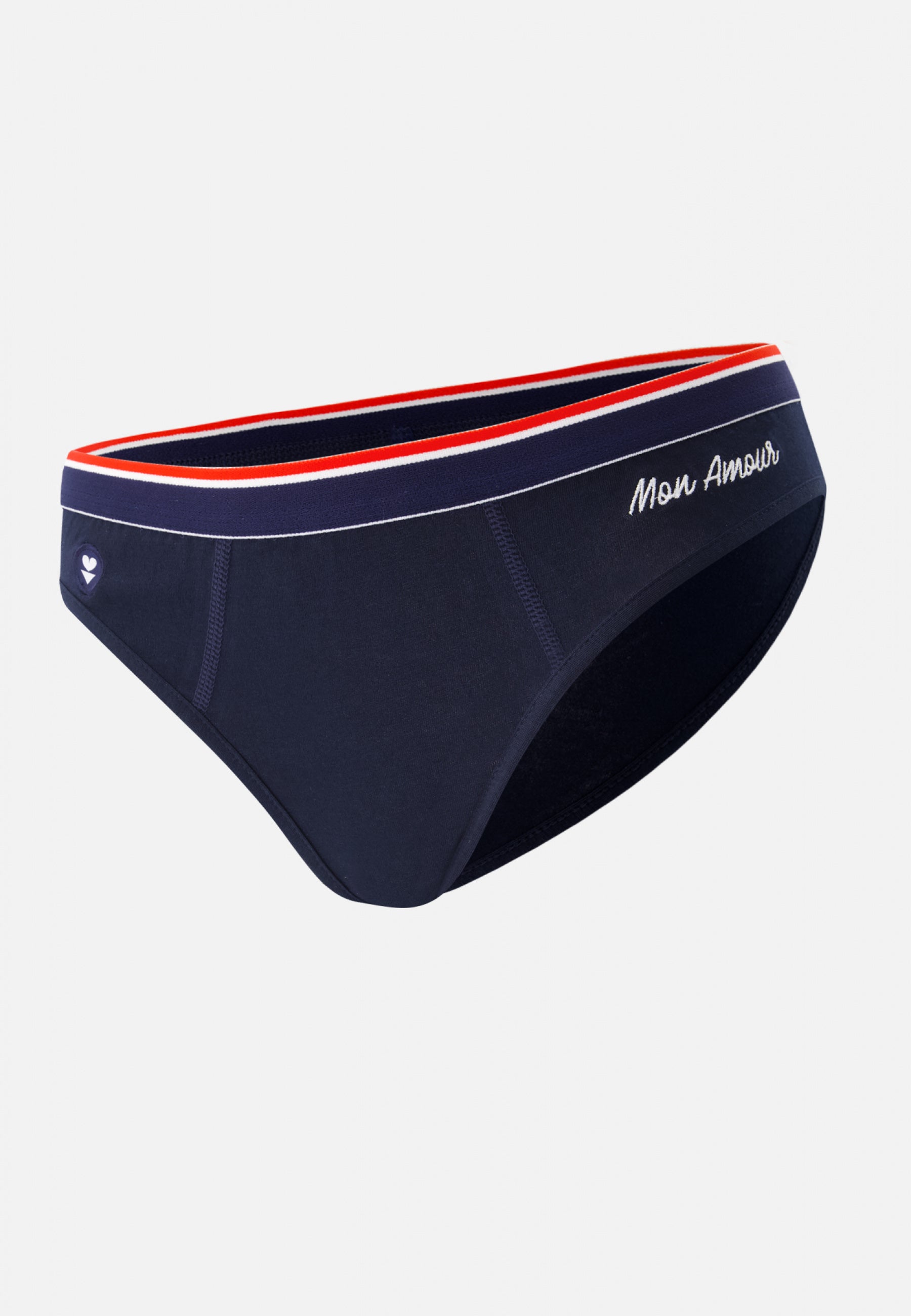 Culotte en coton-Louison Bleu Amour