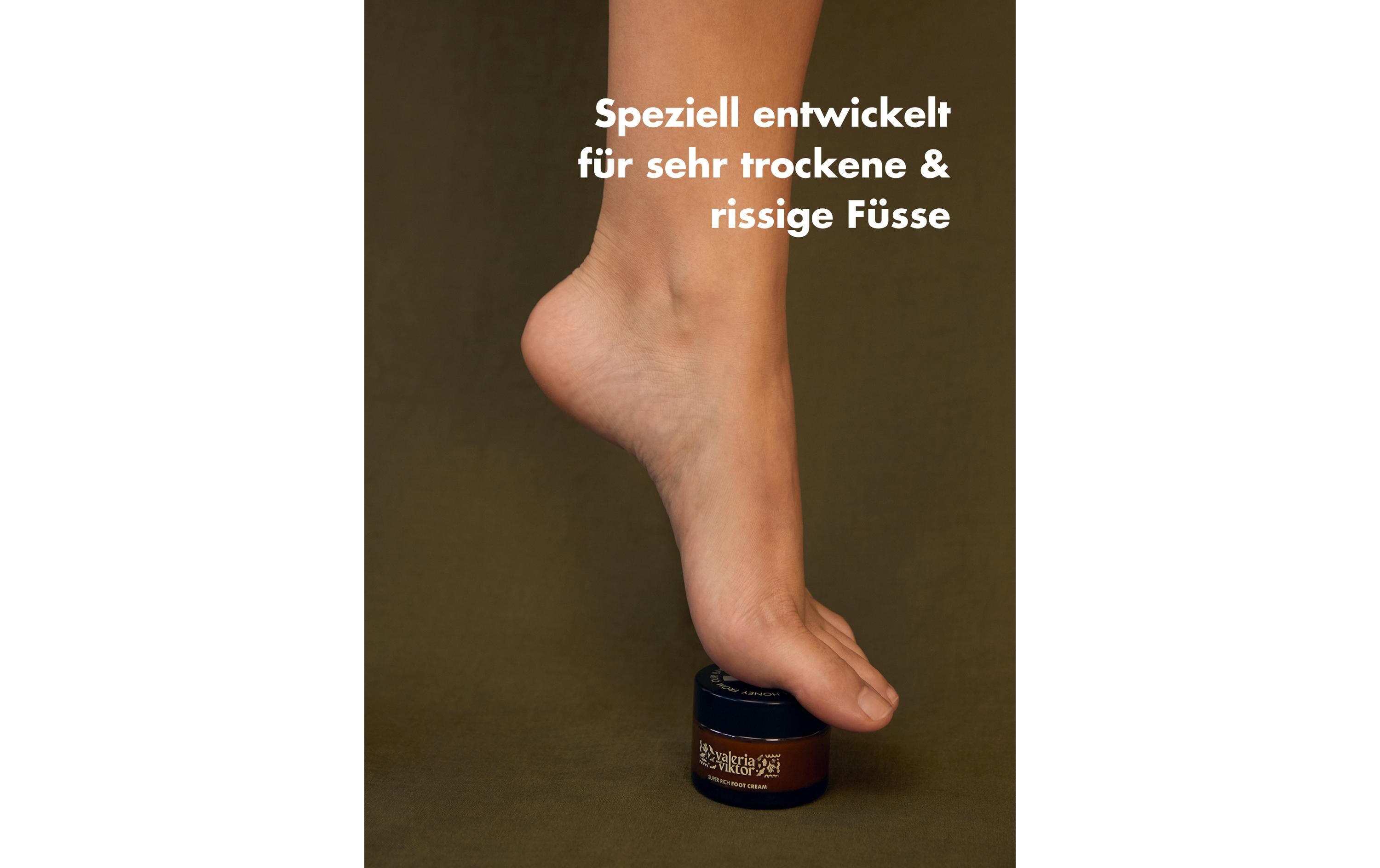 Fusscreme Super Rich Honig 50 mlFoot Cream für schöne & weiche Füsse