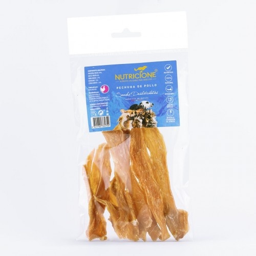 Nutricione Snack Peito de Frango para cães e gatos (pacote com 5)