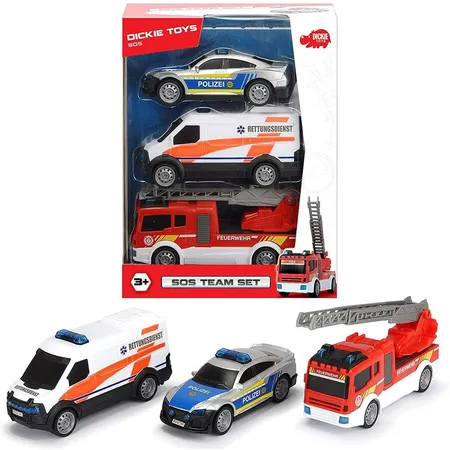Dickie Toys SOS Team Set 3-teilig