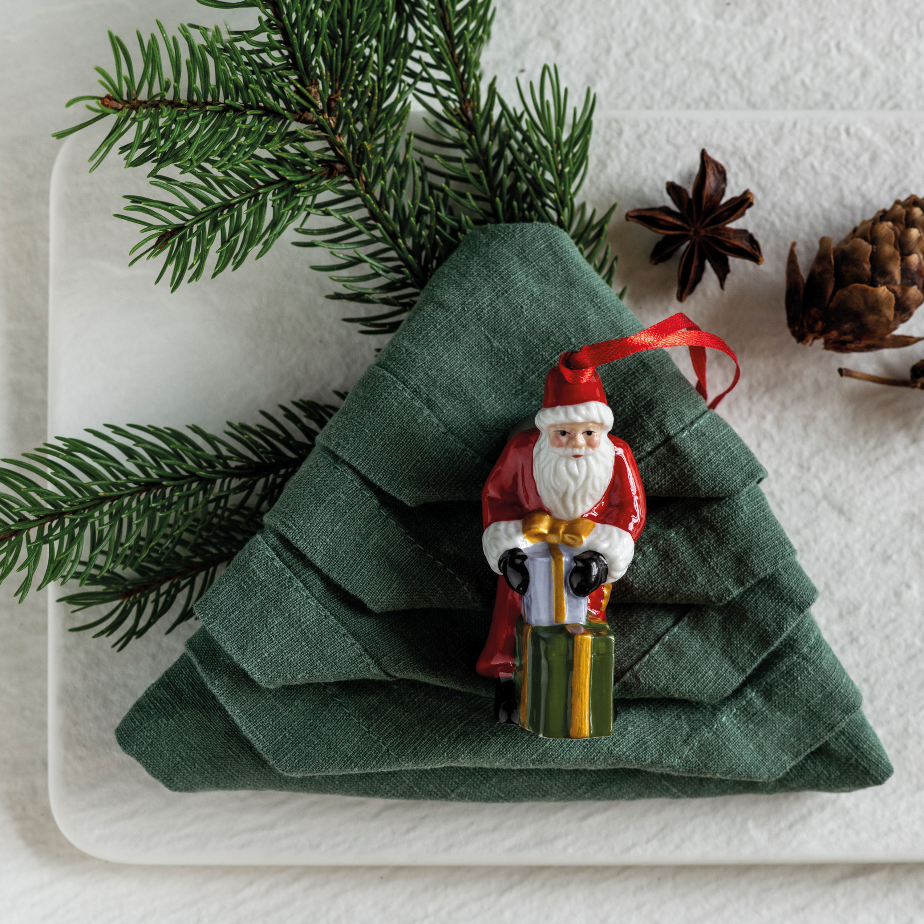 Nostalgic Ornaments Christmas ornaments Multi-colored, 1.4'' x 1.4'' x 3.2'', porcelain