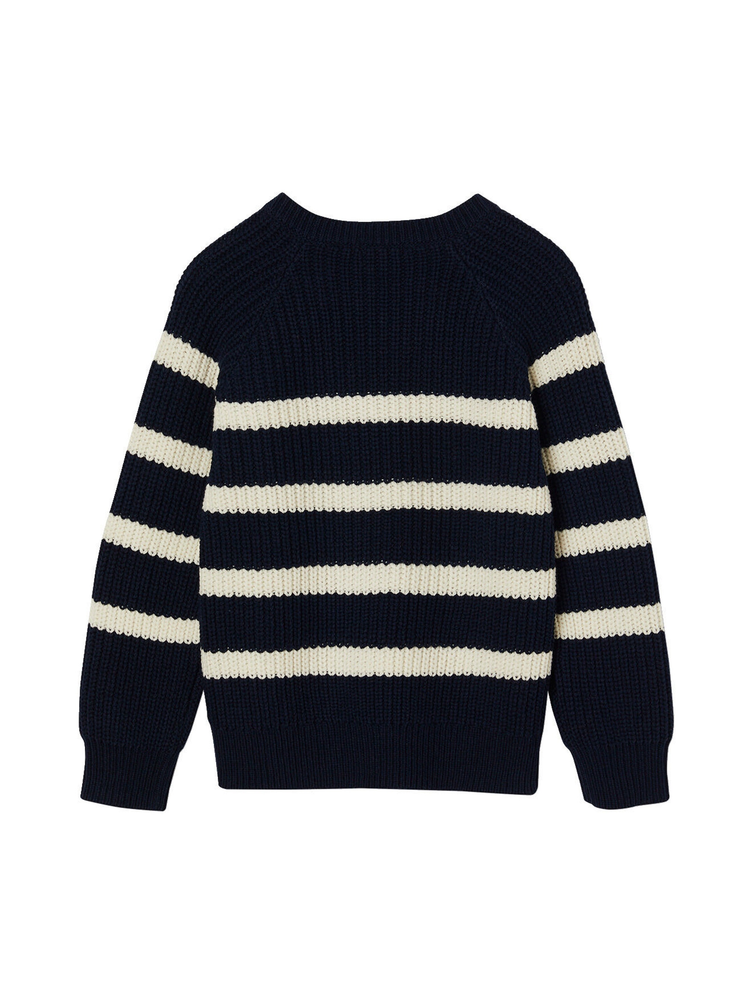 Vertbaudet Jungen Strickpullover mit Streifen tinte