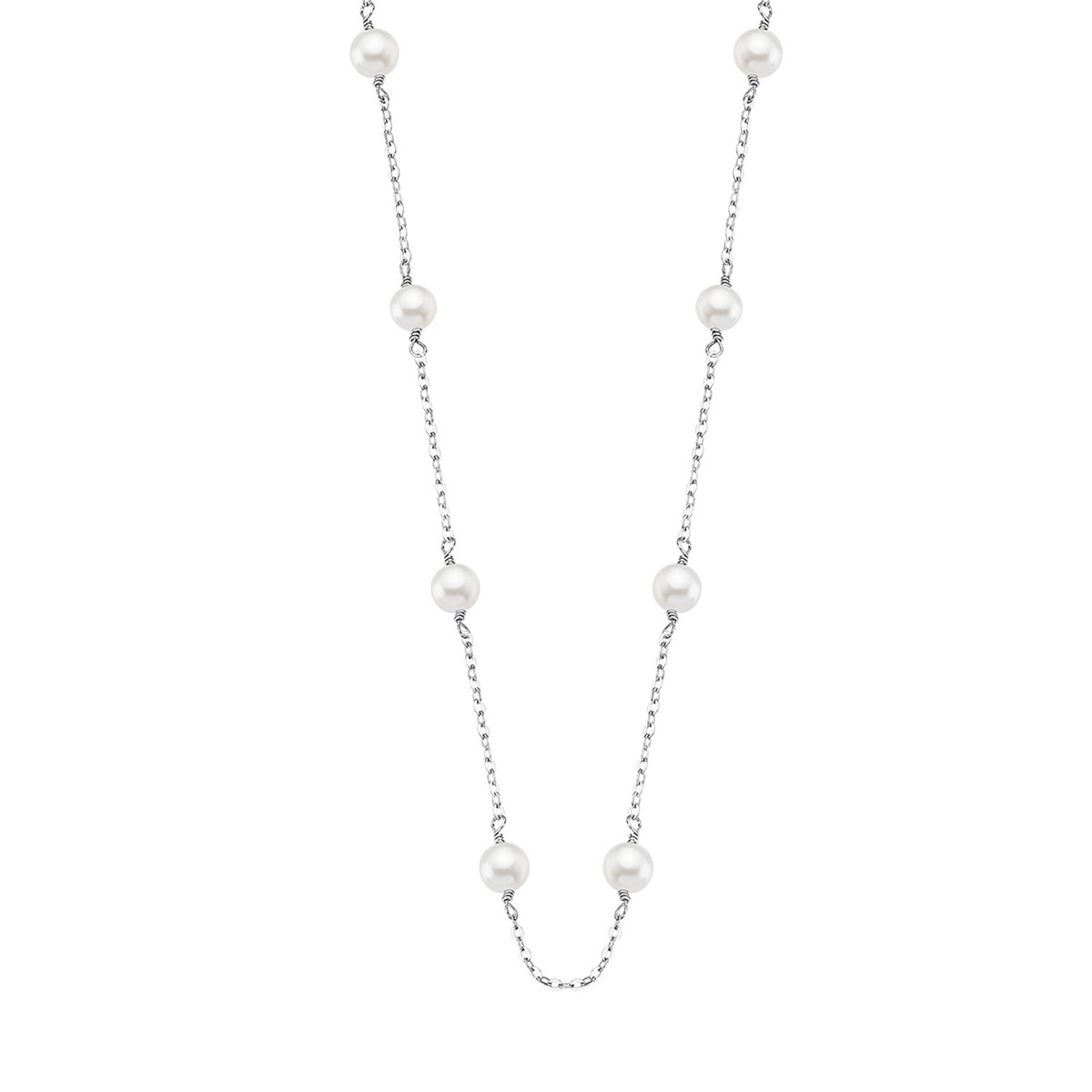 Collier Lotus Silver perle et Argent