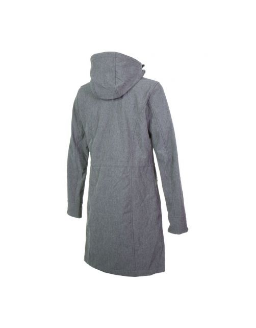 Nord Berg Softshell Trenchcoat Gisella Grijs - Vrijetijdskleding