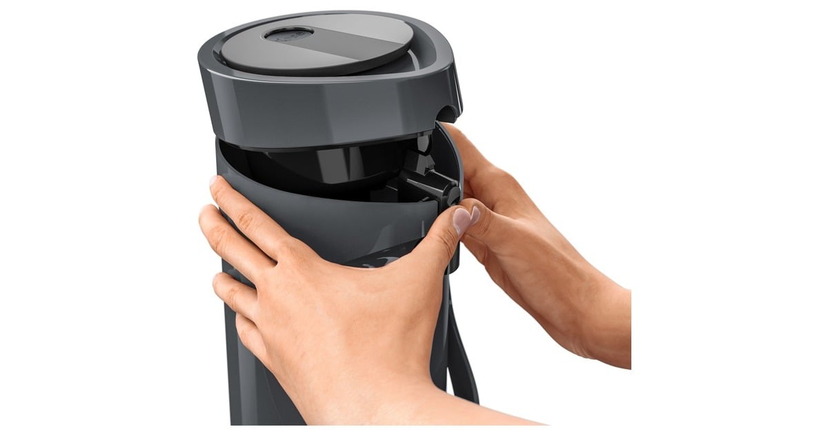 EmsaPONZA Pompthermoskan 1,9 Liter isoleerkan  (Antraciet, Comfort Press)