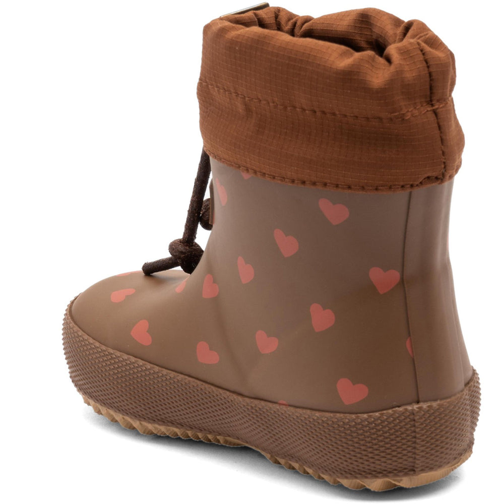 Køb Bisgaard Chocolate Heartbeat Baby Termogummistøvler