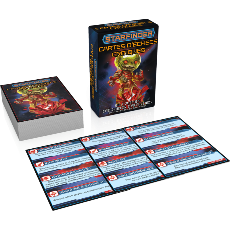 Starfinder - Cartes d'échecs critiques