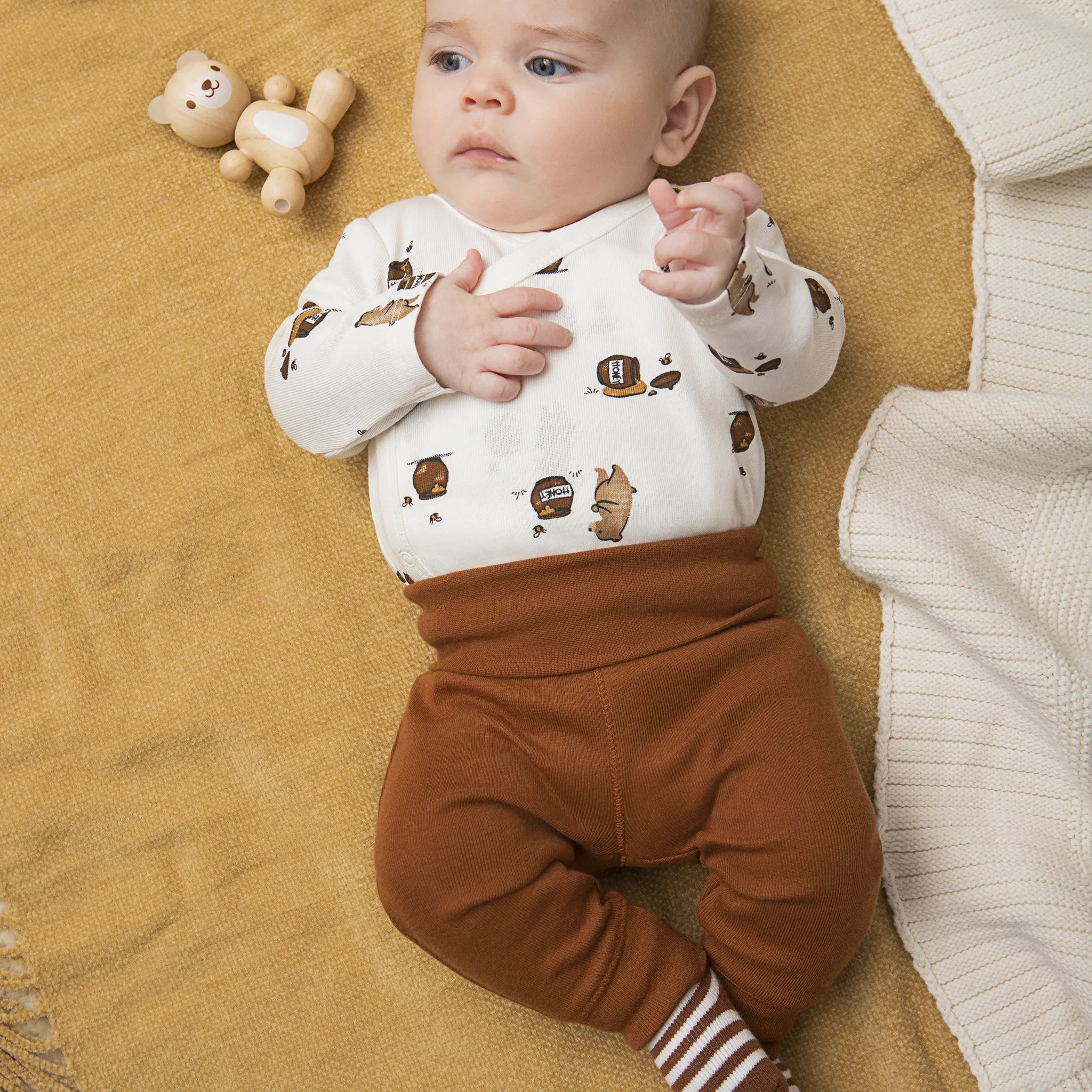 Petit Lem Ensemble Leggings Éléphants 0-12mois