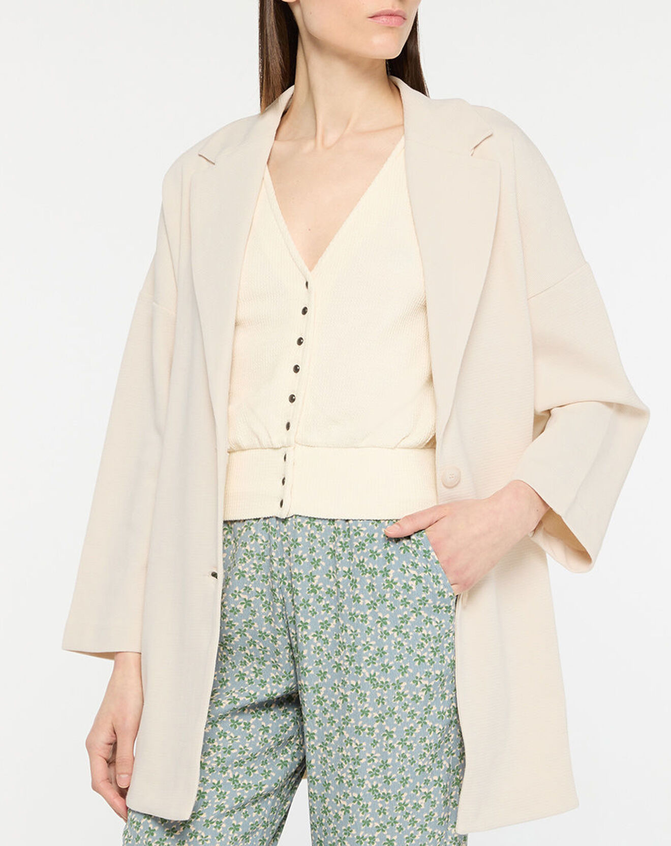 Yerse Veste Polly36 écrue