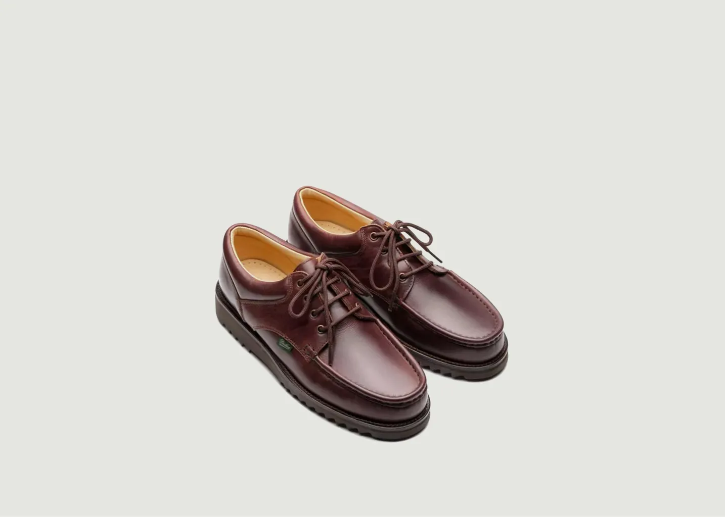 Derbies en cuir lisse Thiers Paraboot