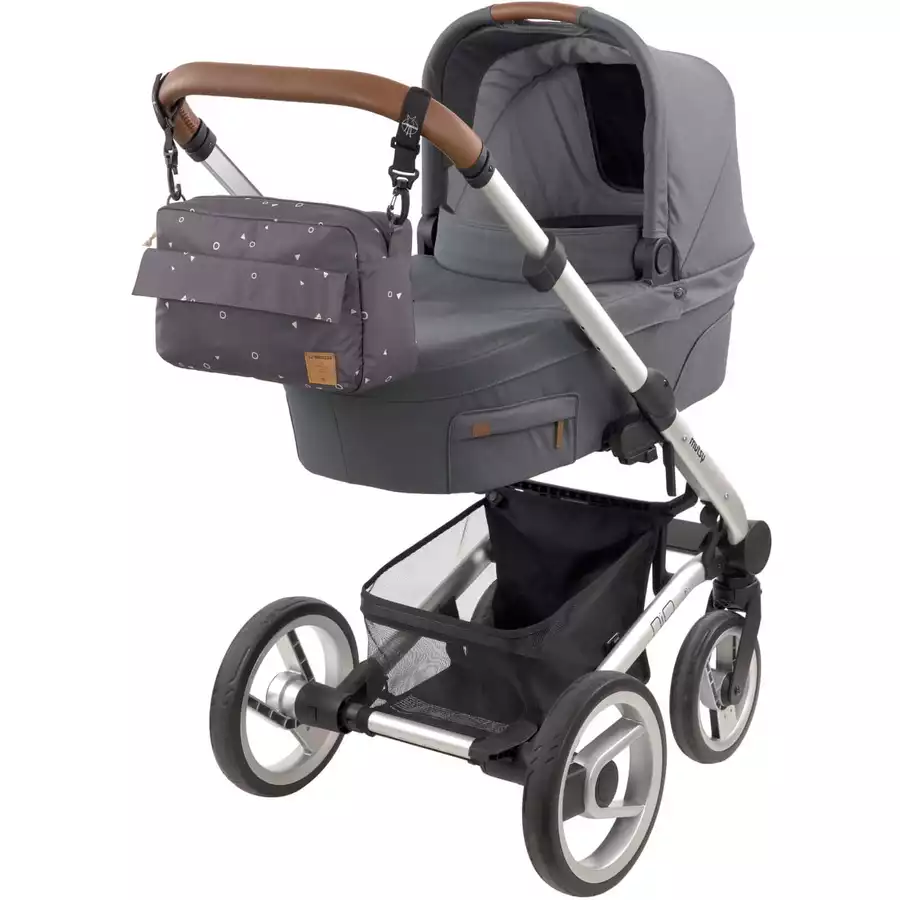 LÄSSIG Kinderwagentasche Casual Buggy Organizer Bag Universe anthracite